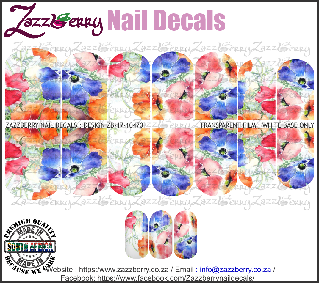 Water Color Spring Flowers II Water Color Spring Flowers II