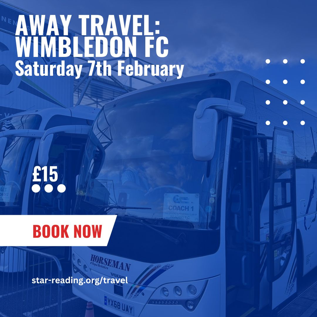 Away Coach Travel to AFC Wimbledon