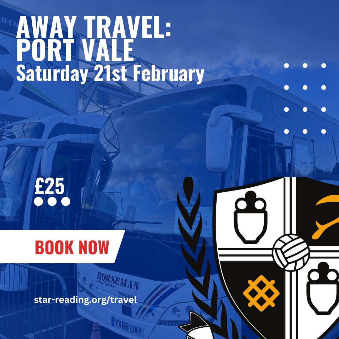 Away Coach Travel to Port Vale FC