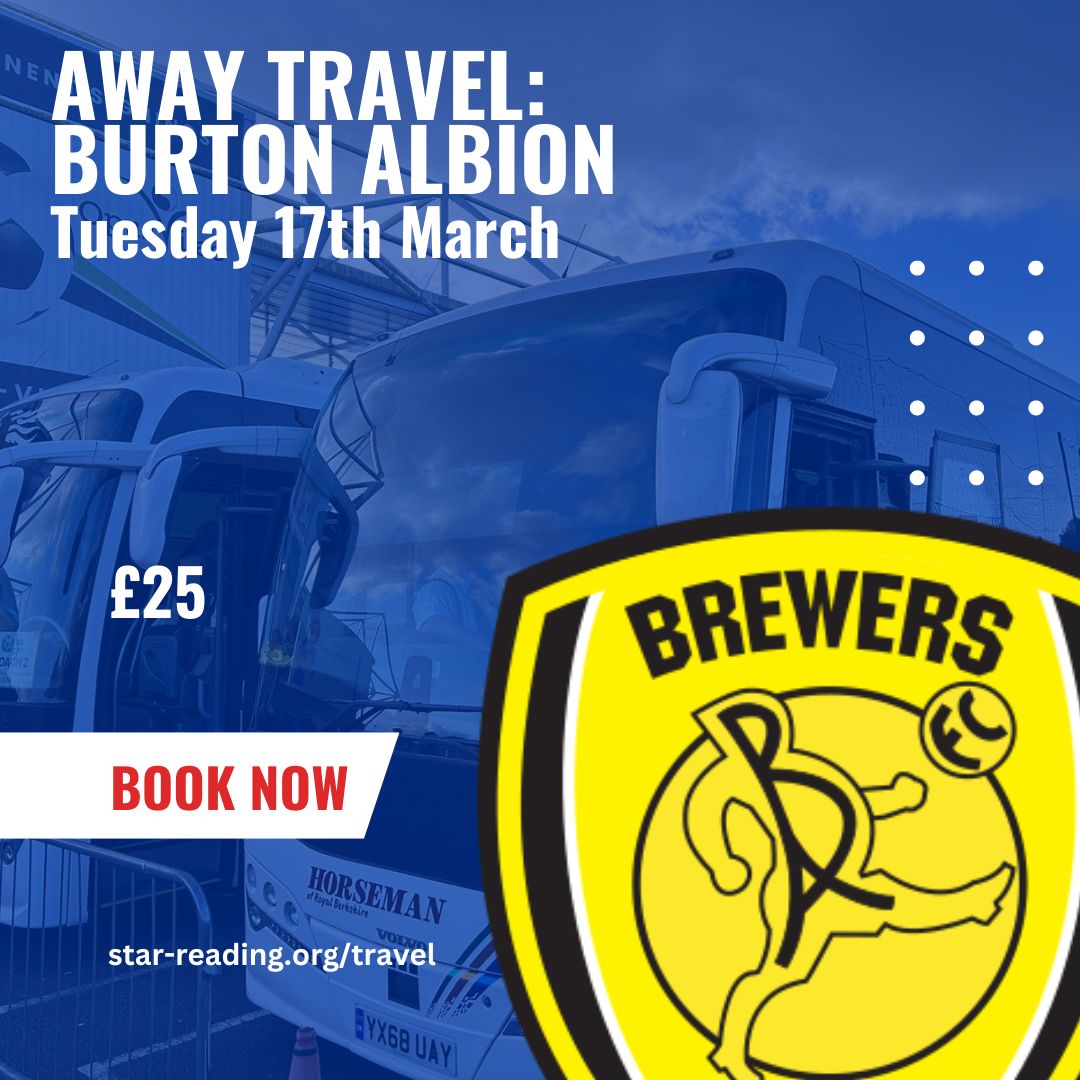 Away Coach Travel to Burton Albion