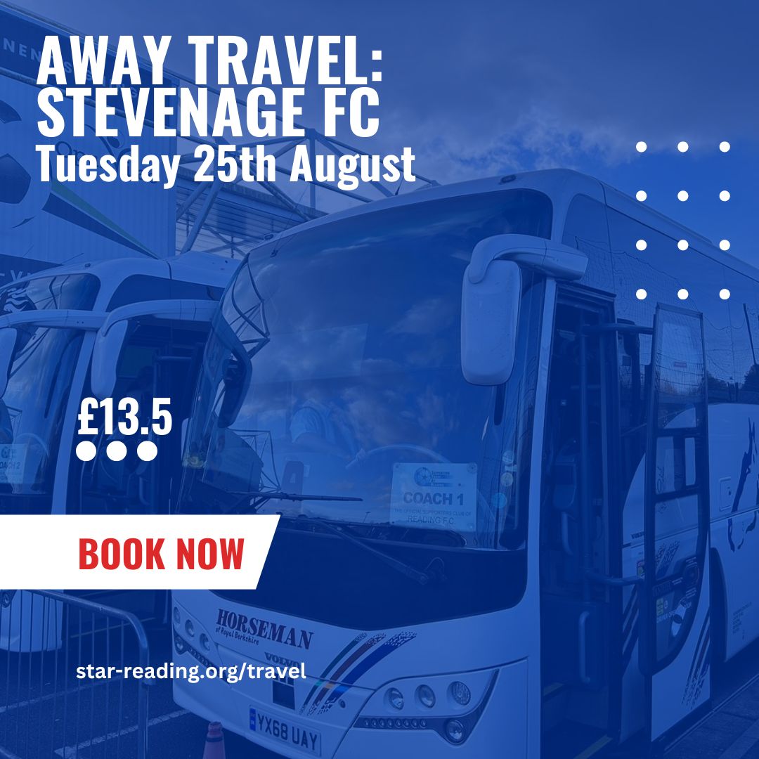 Away Coach Travel to Stevenage FC