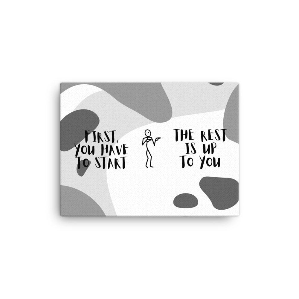 Starter Canvas, Size: 12×16