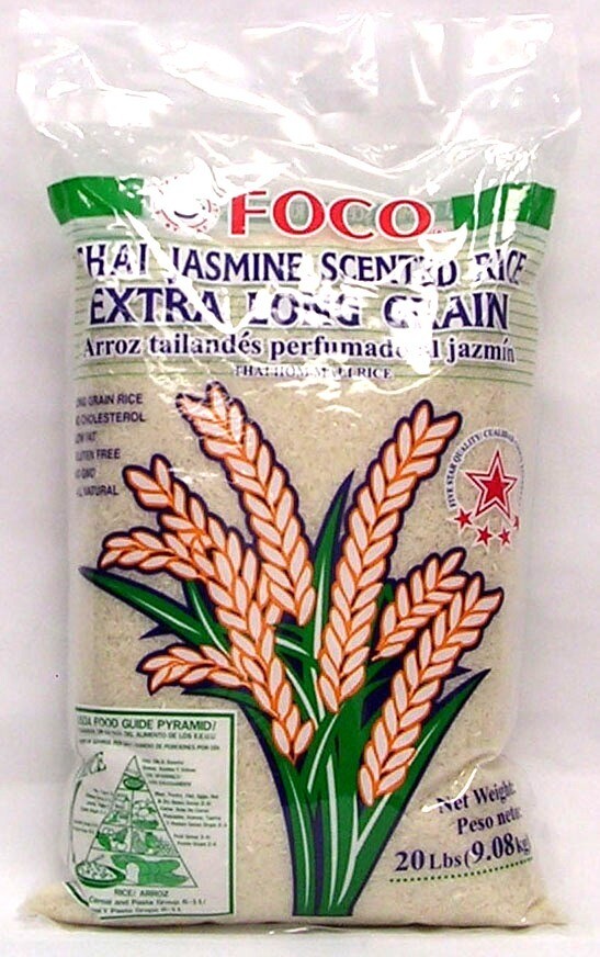 Foco Jasmine Rice 20 Pounds foco-jasmine-rice-20-pounds