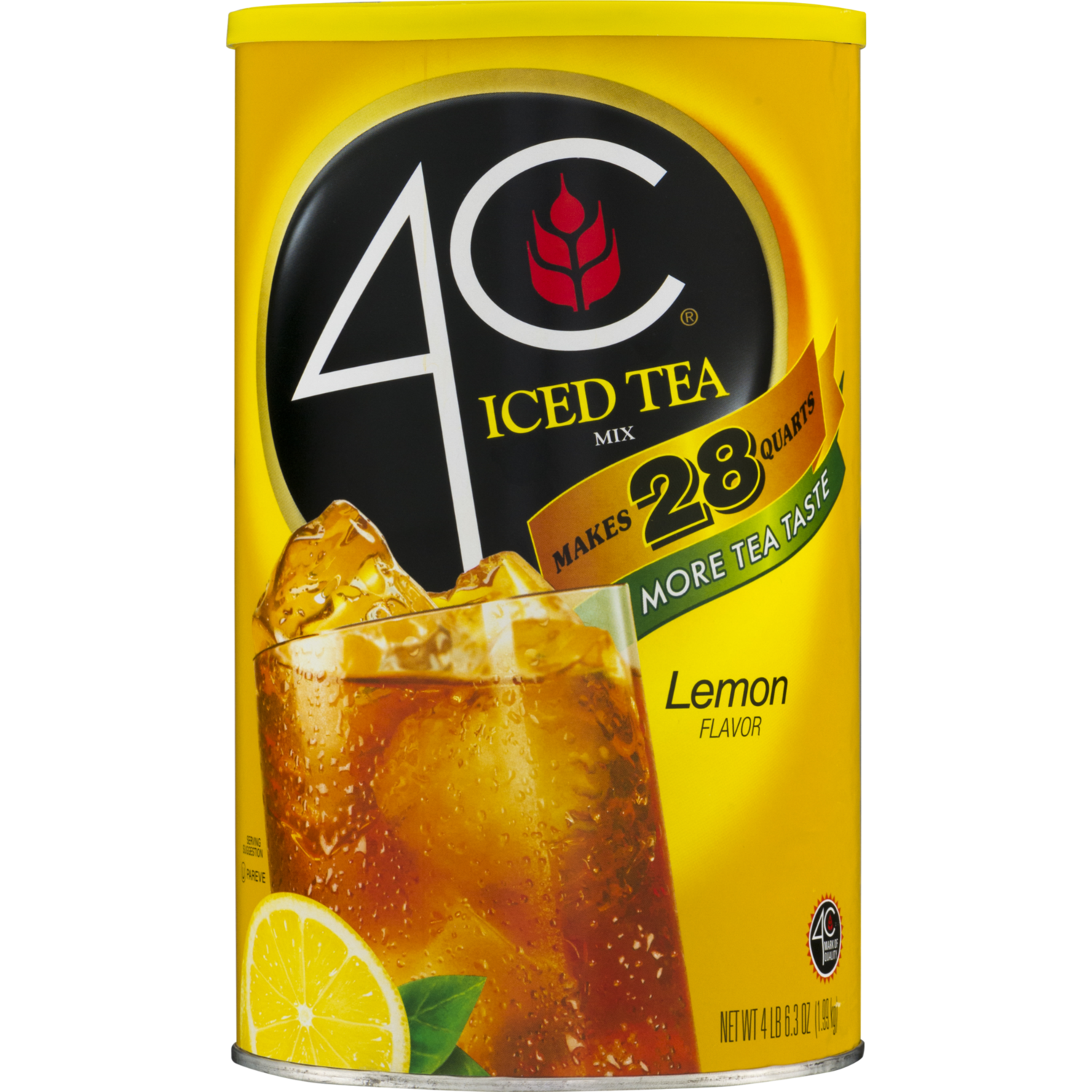 * 4C Iced Tea Mix, Lemon Makes 28 Quarts