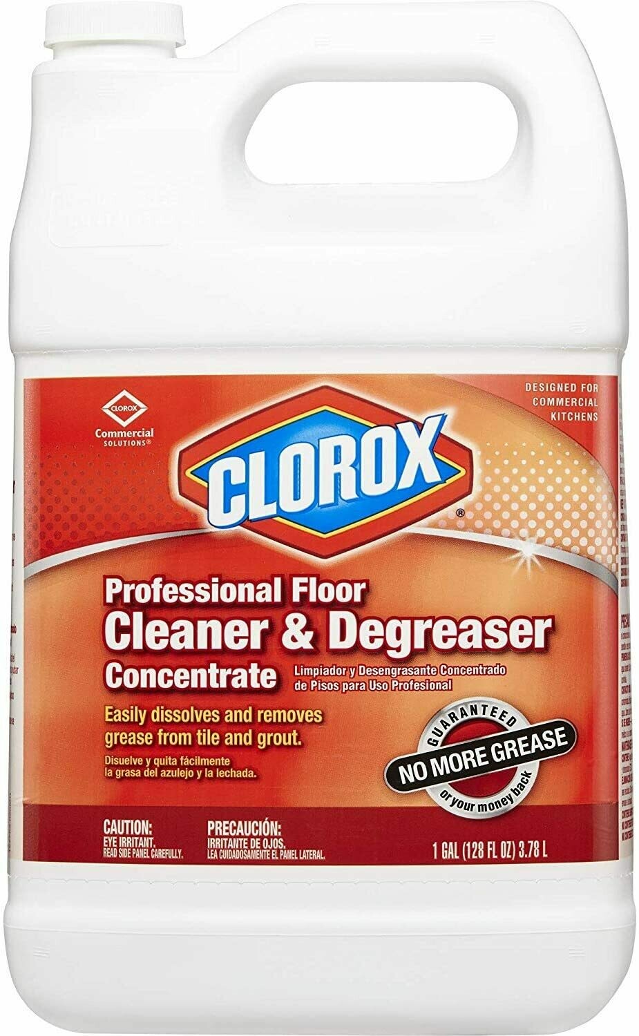 * Clorox Professional Floor Cleaner & Degreaser Concentrate, 128 Ounces