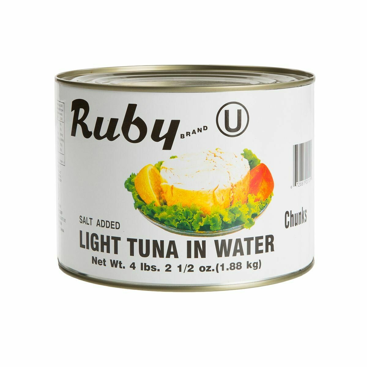 * Ruby Chunk Light Tongol Tuna In Water 66 Ounces Can