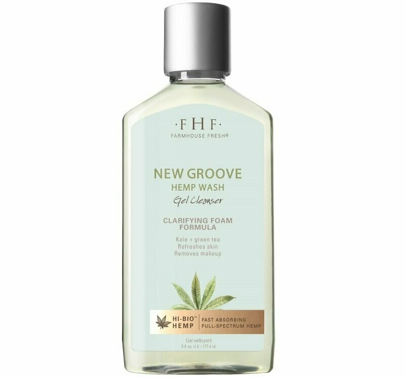 New Groove® Hemp Wash Gel Cleanser