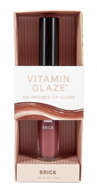 Vitamin Glaze™ Oil Infused Lip Gloss – Brick