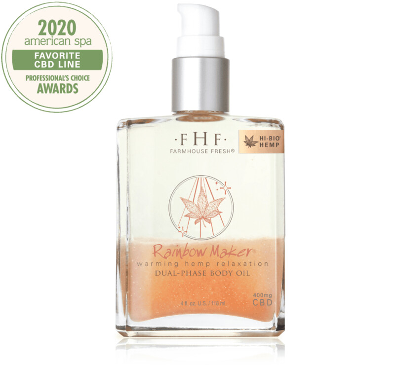 Rainbow Maker® Warming Hemp Relaxation Dual-Phase Body Oil