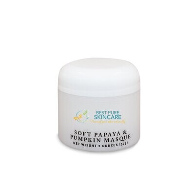 Soft Papaya and Pumpkin Masque