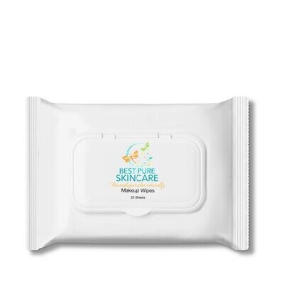 Makeup Remover Wipes - 25 Pack