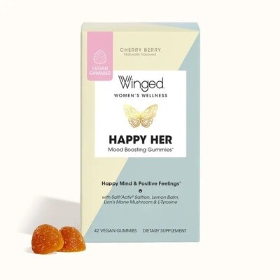 Happy Her Mood Boosting Gummies with Saffr'Activ® Saffron Extract