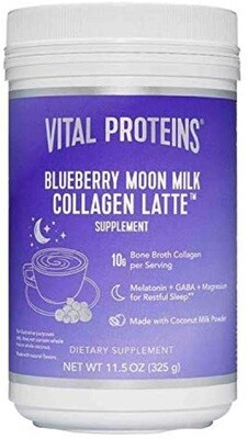 Vital Proteins, Collagen Latte, Blueberry Moon Milk