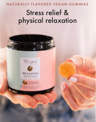 Relaxation CBD Gummies with L-Theanine, Primrose Oil & Calming Botanicals