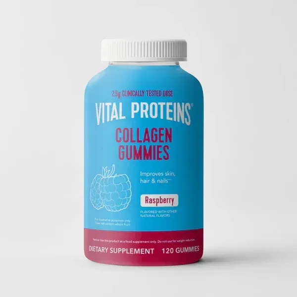 Vital Proteins® Collagen Gummies - Raspberry