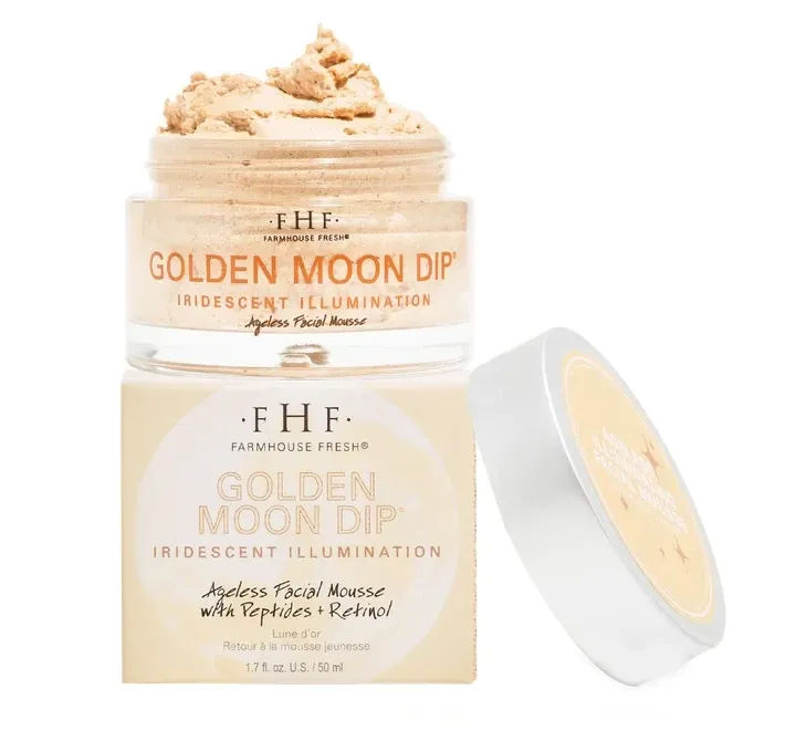 Golden Moon Dip® Illumination Mousse with Retinol + Wrinkle-Targeting Peptides Golden Moon Dip® Illumination Mousse with Retinol + Wrinkle-Targeting Peptides