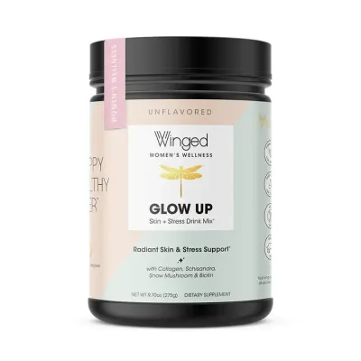 Glow Up Collagen & Stress Powder - Unflavored