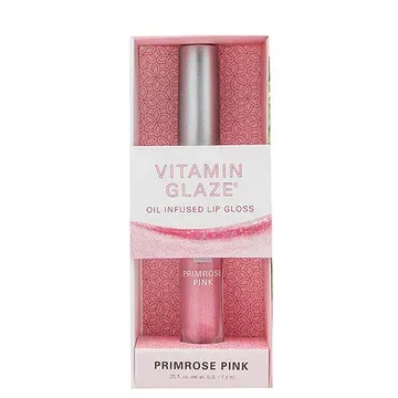 Vitamin Glaze™ Oil Infused Lip Gloss – Primrose Pink Vitamin Glaze™ Oil Infused Lip Gloss – Primrose Pink