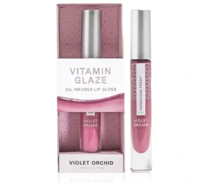Vitamin Glaze® Oil-Infused Lip Gloss - Violet Orchid Vitamin Glaze® Oil-Infused Lip Gloss - Violet Orchid