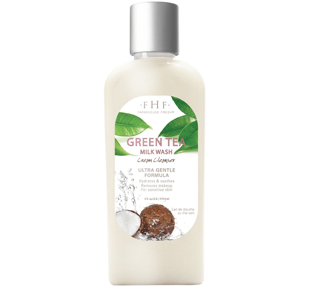 Green Tea Milk Wash Cream Cleanser