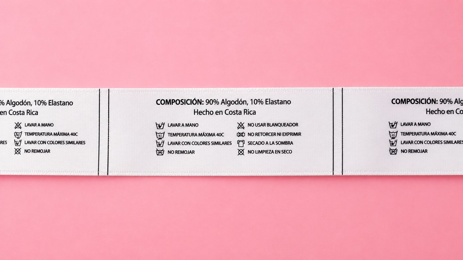 Etiquetas de Tela