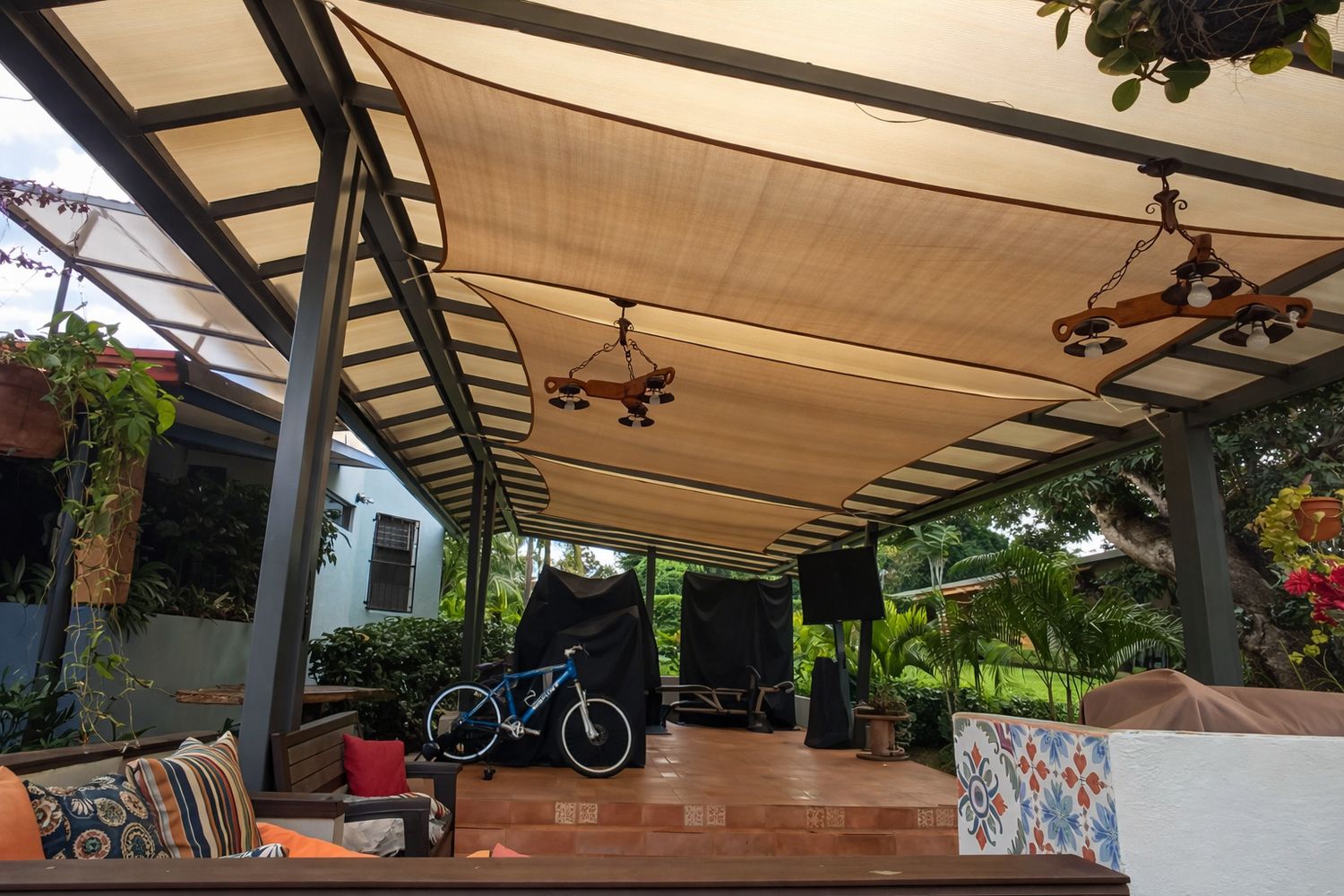 Toldo para sombra