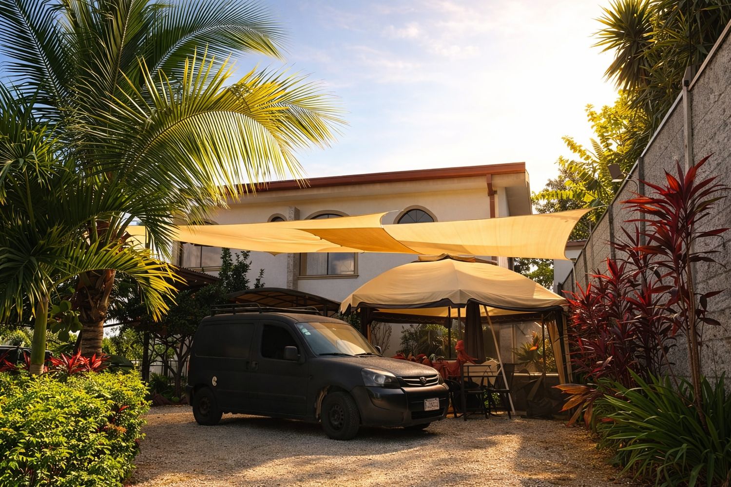 Toldo para sombra