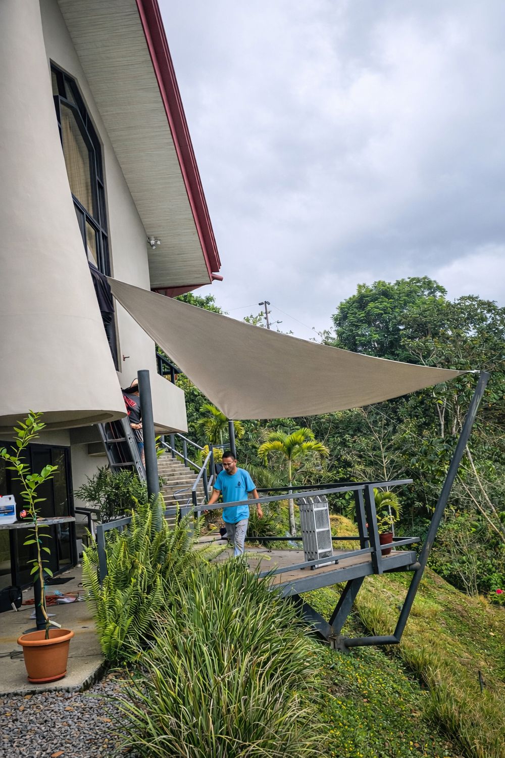Toldo para sombra
