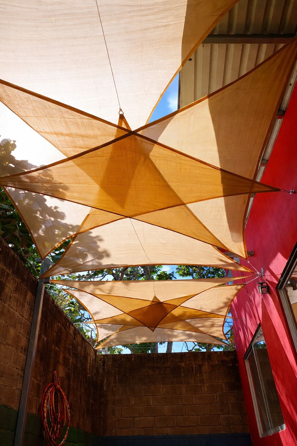 Toldo para sombra