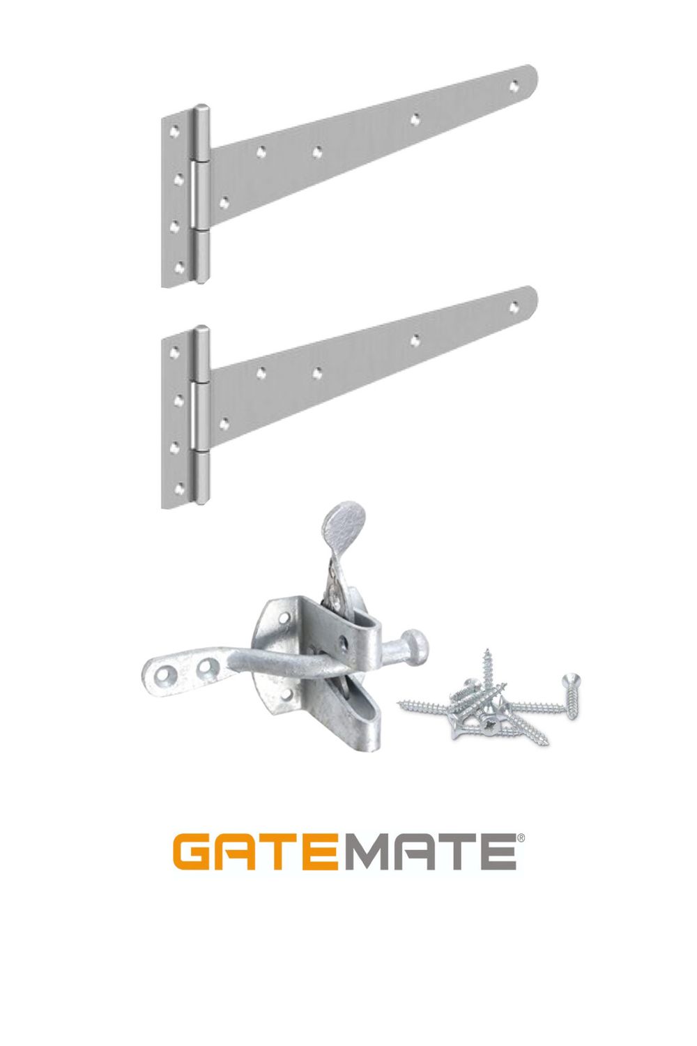GATEMATE 16” T-Hinge &amp; Thumb Latch Set