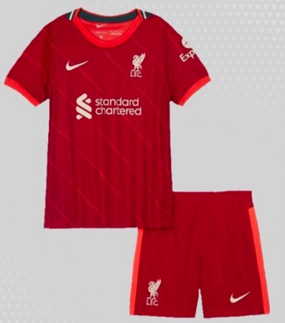 طقم ليفربول  أطفال مقاس 7