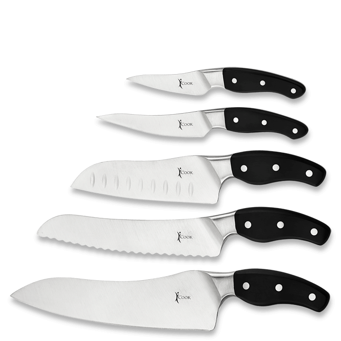 iCook™ 5-Piece Knifeware Set