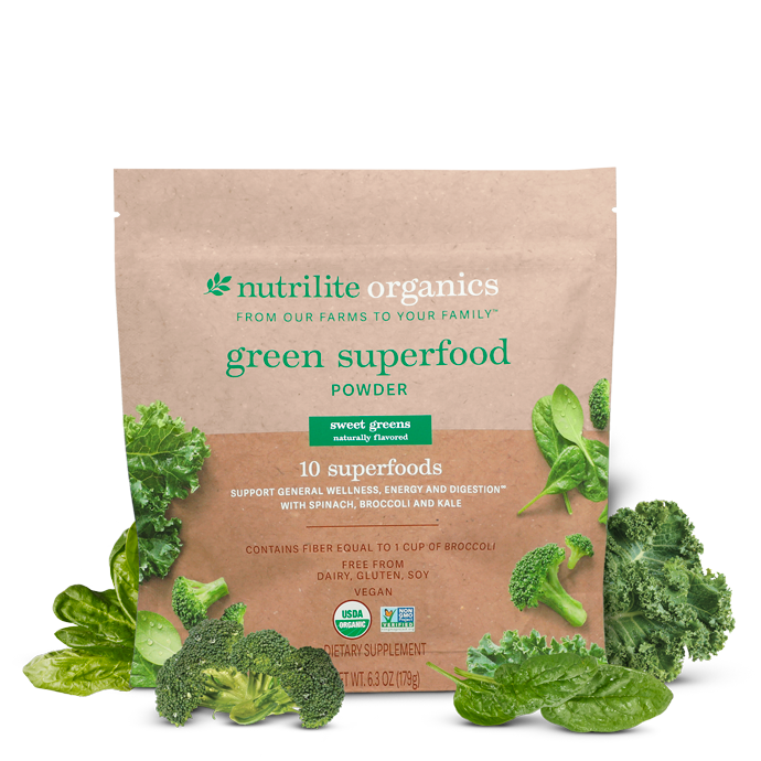 Nutrilite™ Organics Green Superfood Powder