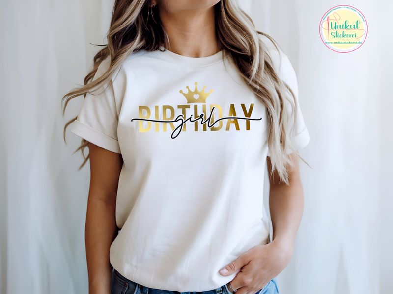 Frauen Geburtstagshirt 2G Flex