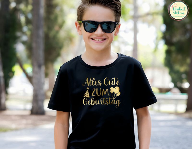 Kinder Geburtstagshirt 21MA