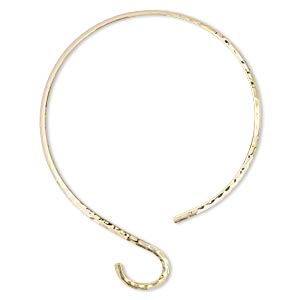Gold Tone Neck Wire Loop Design