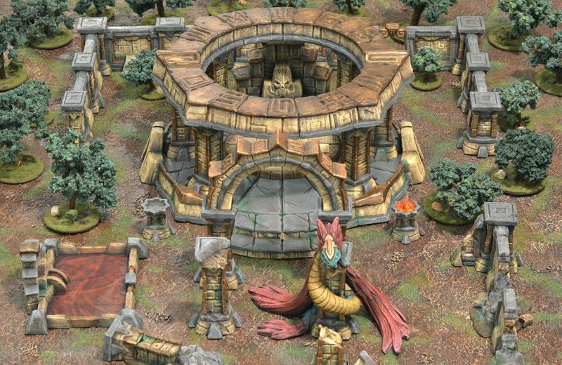 Templo del dios serpiente