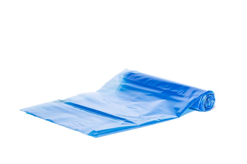 Matratzenhülle blau für 90 x 200 cm