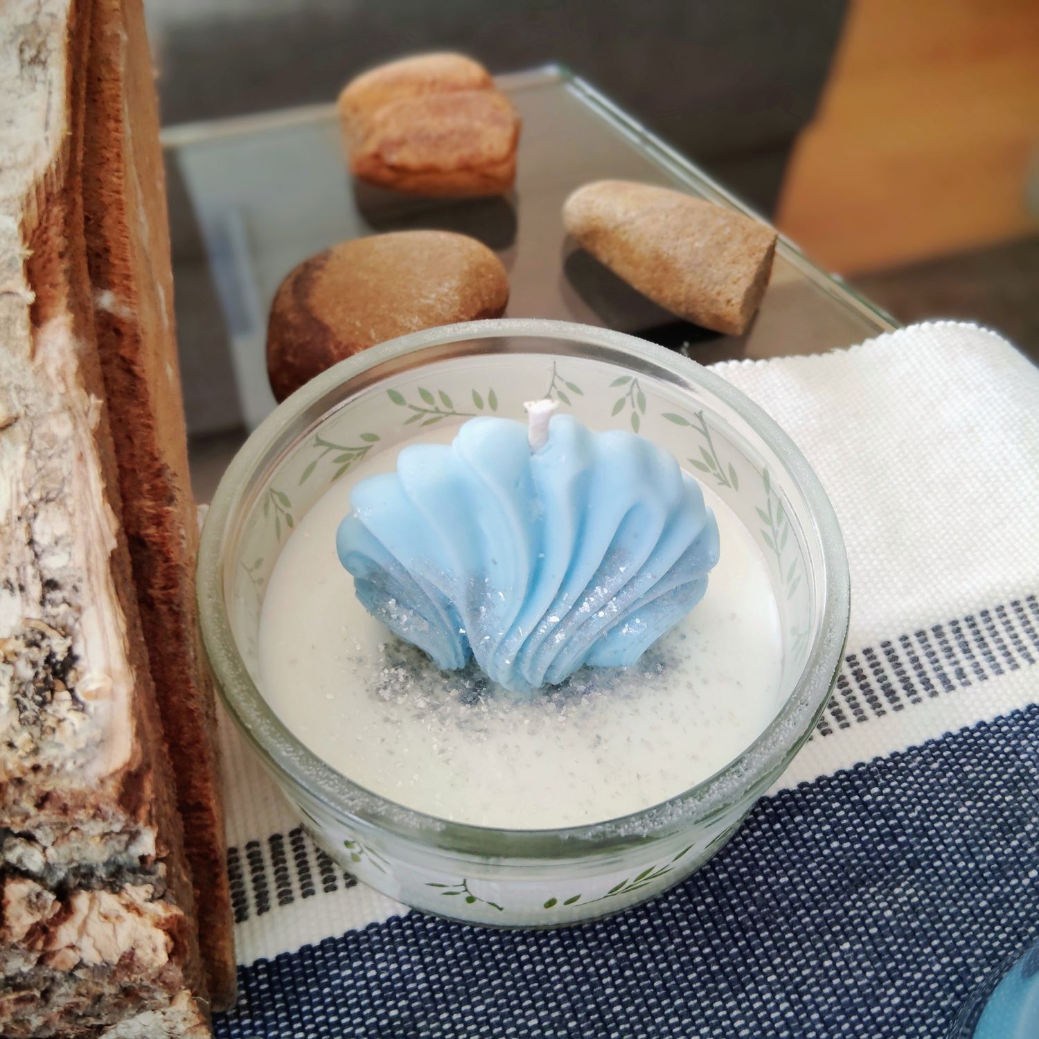 ROUND SHELL CANDELS🐚🕯️