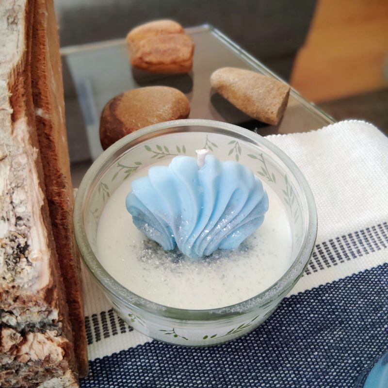 ROUND SHELL CANDELS🐚🕯️