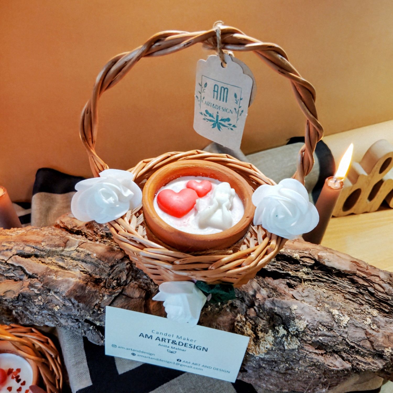 BLOOMING QUIETLY 🌸🧺🕯️