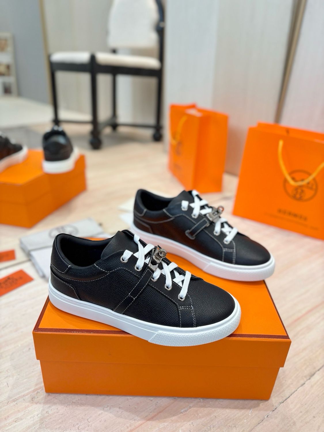 Hermes men shoes EAOB02