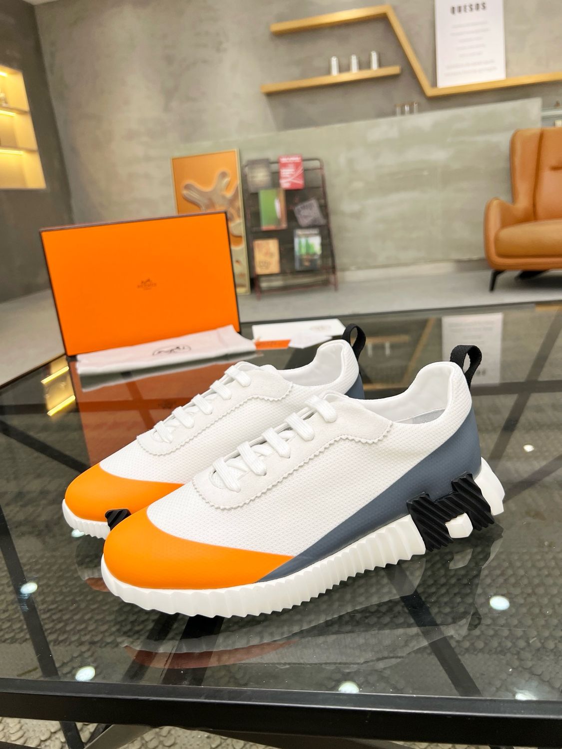 Hermes men shoes EAOB13