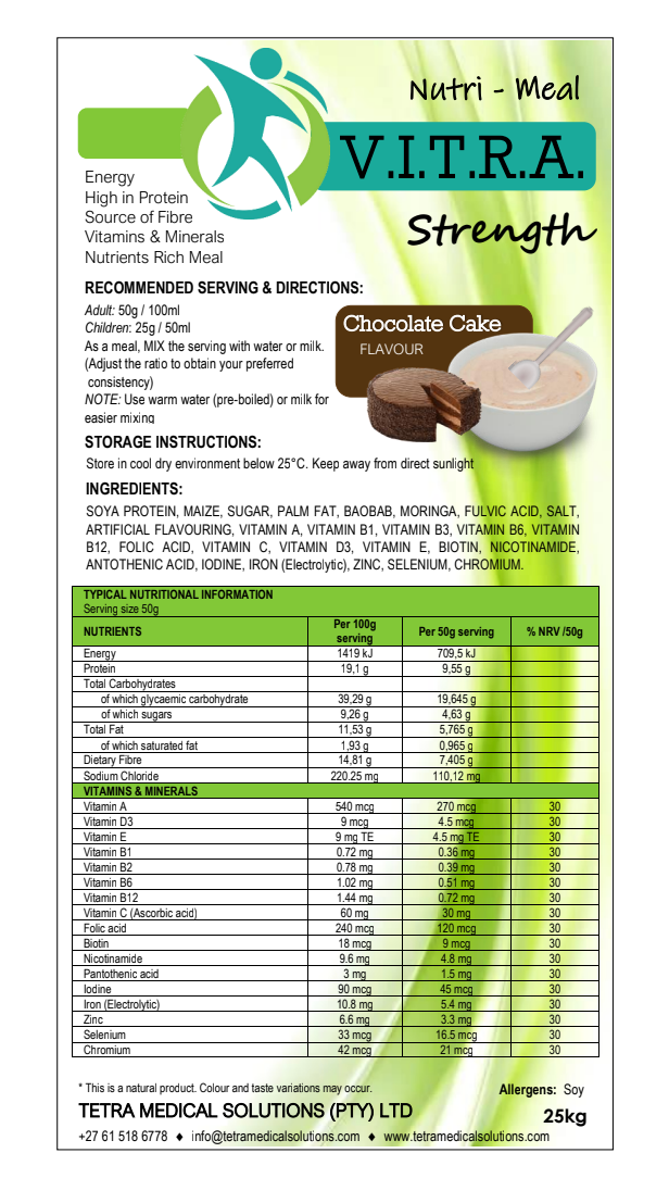 VITRA STRENGTH BULK (25kg)