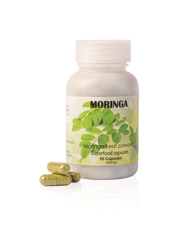 MORINGA Leaf Powder 90 Capsules