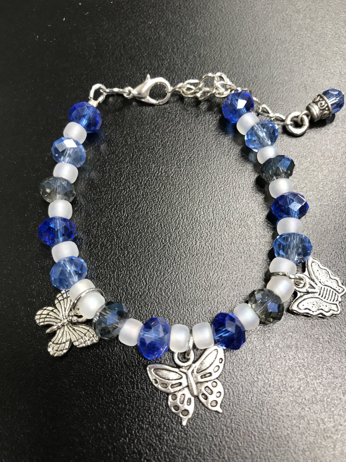 Blue Butterfly Bracelet