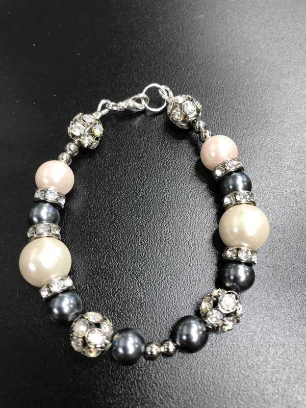 Black/Silver Bracelet