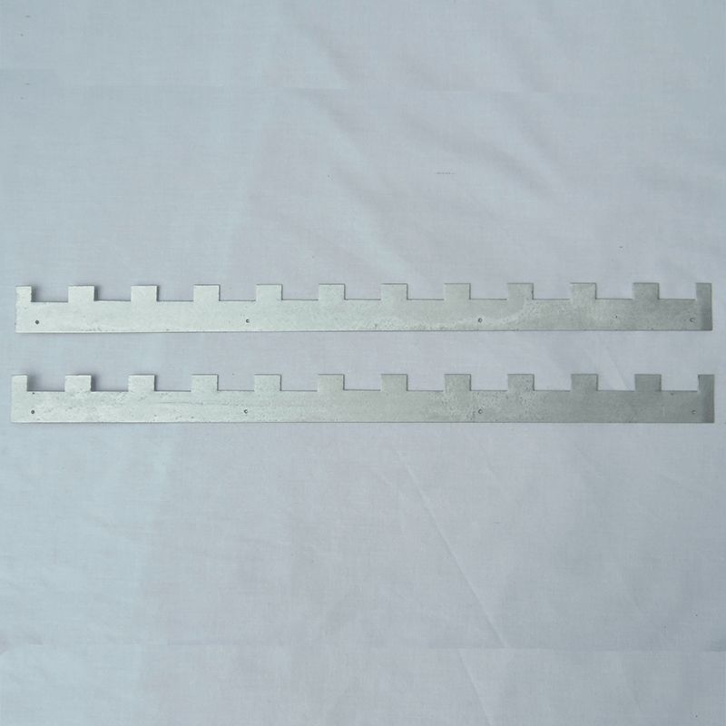 Metal Castellated Spacers, 1 pair