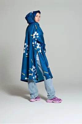 Rainkiss regenponcho, Japanse bloesem