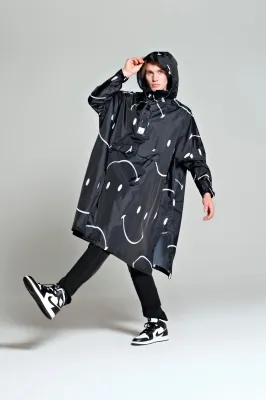 Rainkiss regenponcho, Classic smile x smiley